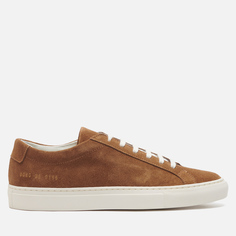 Кеды женские Common Projects Achilles Low Suede коричневые 37 EU
