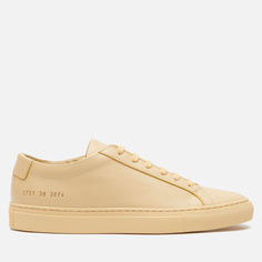Кеды женские Common Projects Original Achilles Low желтые 37 EU