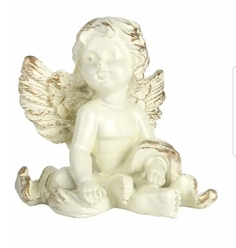 Фигурка декоративная "Задумчивый ангел", 8,2х7х4,6 см Magic Home
