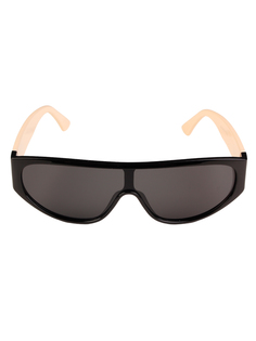 Солнцезащитные очки женские Pretty Mania DD036 черные/бежевые