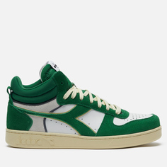 Кроссовки мужские Diadora Magic Basket Demi Cut Suede зеленые 43 EU