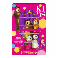 Шоколад Маша и Медведь набор молочный 75 г в ассортименте