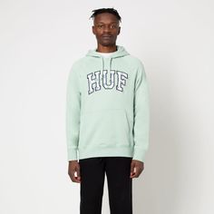 Худи женское Huf FL00113-BRGRN зеленое S