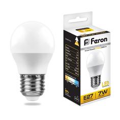 Лампочка светодиодная Feron LB-95, 25483, 7W, E27
