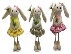 Фигурка декоративная Заяц, 13 см No Brand