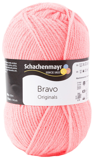 Пряжа для вязания SCHACHENMAYR 9801211 Bravo original (08341, светло-лососевый)