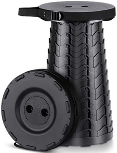 Стул складной телескопический Telescopic Stool 4.0 для кемпинга/ 24,5х45 см No Brand