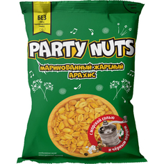 Арахис Party Nuts Маринованный жареный со вкусом морской соли и черного перца 70г