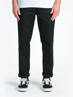 Брюки мужские Dickies WE872-BK черные 33/34