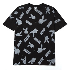 Футболка женская Huf TS01780-BLACK черная 2XL