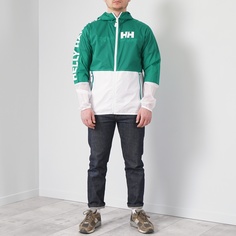 Ветровка мужская Helly Hansen hel00005 зеленая M