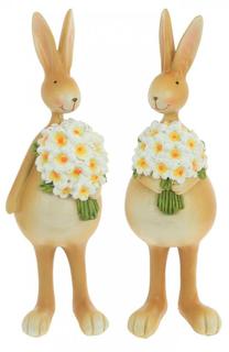 Фигурка декоративная Заяц, 16,5 см No Brand