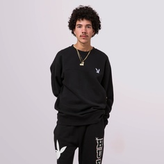 Свитшот женский Huf FL00182-BLACK черный L