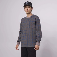 Лонгслив женский Huf KN00308-WALNT серый M