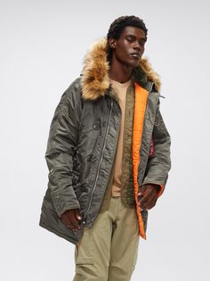 Куртка мужская Alpha Industries MJN31210RG серая S