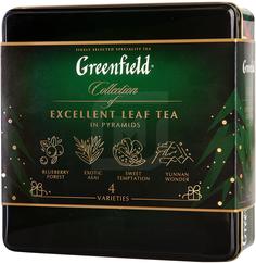Набор чая Greenfield 4 вида в пирамидках 1,9 г х 40 шт