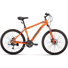 Велосипед 26" Forward Hardi 26 2.0 D AL 2022 г 18" Оранжевый Черный RBK22FW26702