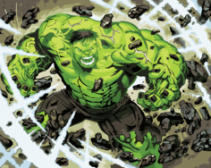 Картины по номерам Marvel Adults Халк MA005