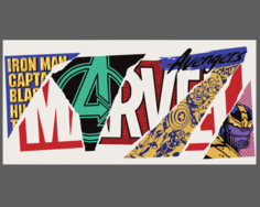 Картины по номерам Marvel Adults Мстители MA008