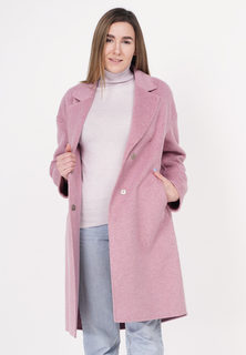 Пальто женское La Biali D-006/121 розовое 46 RU