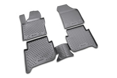 Коврики в салон VW Touran (I) 2003-2010, (II) 2010-2015, 4 шт., 5 мест. (полиуретан) Element