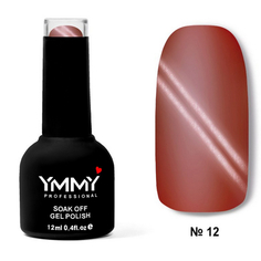 Гель-лак YMMY Professional 3D Cats Eye Natural №012