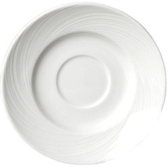 Блюдце «Спайро», 11.5 см, белый, фарфор, 9032 C991, Steelite