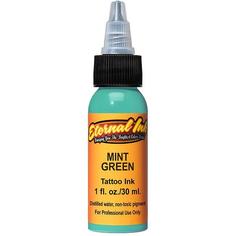 Краска для татуировки, пигмент для тату Eternal Ink Mint Green, 30мл