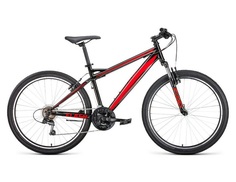 Велосипед 26" Forward Flash 26 1.0 Черный Красный 20-21 г 19" RBKW1M16G009