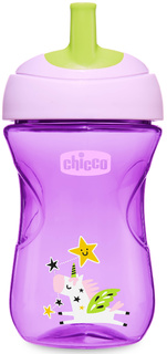 Поильник Chicco Advanced Cup 266 мл, 12м+, фиолетовый