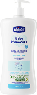 Пена для ванны Chicco Baby Moments Protection 0м+, 750 мл