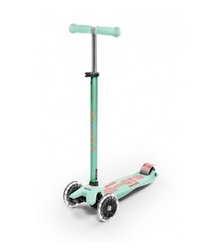 Самокат Micro MAXI Deluxe Мятный LED MMD144
