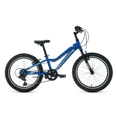 Велосипед 20" Forward Twister 20 1.0 AL 20-21 г 10" Синий Белый RBKW1J307007