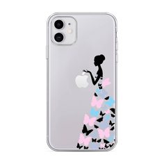 Чехол Awog для Apple iPhone 11 "Платье из бабочек"