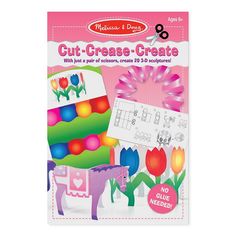 Набор для творчества Оригами без клея Melissa and Doug (розовый)