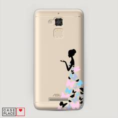 Чехол Awog "Платье из бабочек" для Asus Zenfone 3 Max ZC520TL