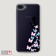 Чехол Awog "Платье из бабочек" для Asus Zenfone 4 Max ZC520KL