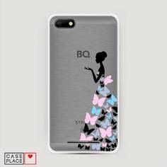 Чехол Awog "Платье из бабочек" для BQ BQS-5020