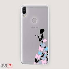 Чехол Awog "Платье из бабочек" для Asus ZenFone Max Pro ZB602KL