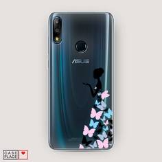 Чехол Awog "Платье из бабочек" для Asus Zenfone Max Pro (M2) ZB631KL