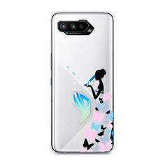 Чехол Awog "Платье из бабочек" для Asus ROG Phone 5