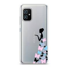Чехол Awog "Платье из бабочек" для Asus ZenFone 8