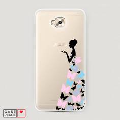 Чехол Awog "Платье из бабочек" для Asus Zenfone 4 Selfie ZD553KL