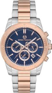 Наручные часы мужские Sergio Tacchini ST.1.10087-4 серебристые/золотистые