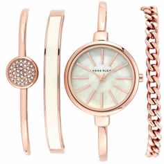 Наручные часы женские Anne Klein 1470RGST золотистые