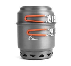 Набор походной посуды Fire-Maple FMC-218 2 предмета, черный/оранжевый