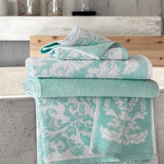 ШАНТИЛЬИ экру-мятн Полотенце 70х140, 100% хлопок, 500 гр/м2 Togas