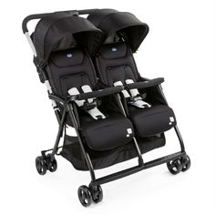 Прогулочная коляска Chicco Ohlala Twin Black Night