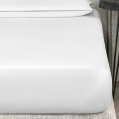 КЛЭРИТИ бел Простыня свободная 240х270, 1 пр, хл./сат. Togas