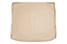Коврик в багажник AUDI Q7 2005-2014,кросс. (полиуретан, бежевый) Element